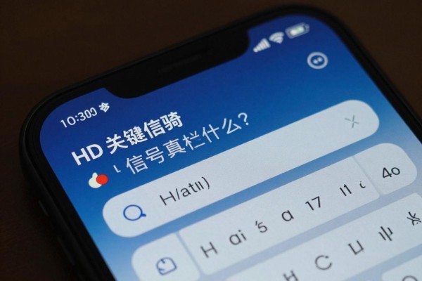HD在手机信号栏代表什么?