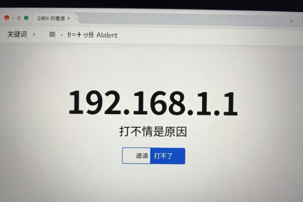 192.168.1.1网页打不开是啥原因