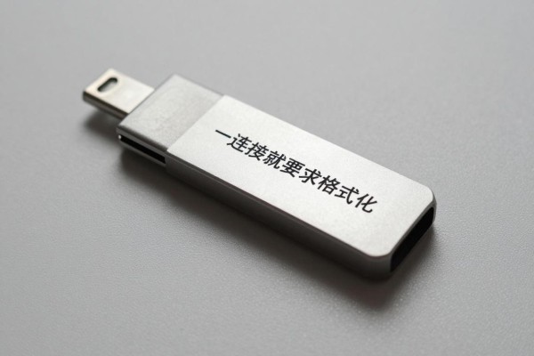 U盘一连接就要求格式化，算损坏吗？