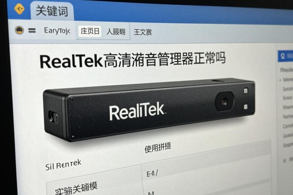 Realtek高清晰音频管理器正常吗？