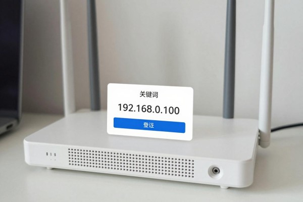 192.168.0.100登录后怎么设路由器