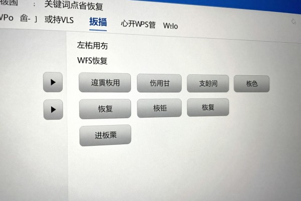 WPS界面所有按钮都是灰色的怎么恢复