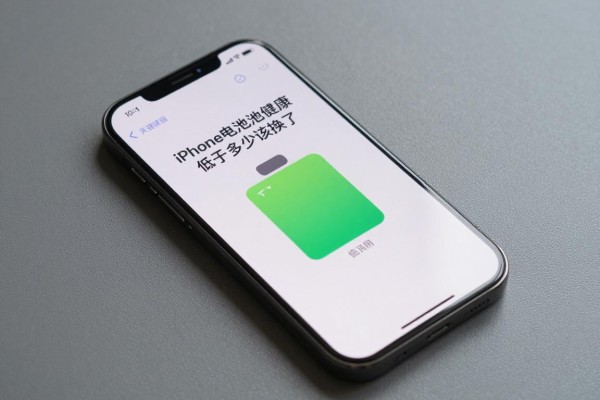 iPhone电池健康低于多少该换了?
