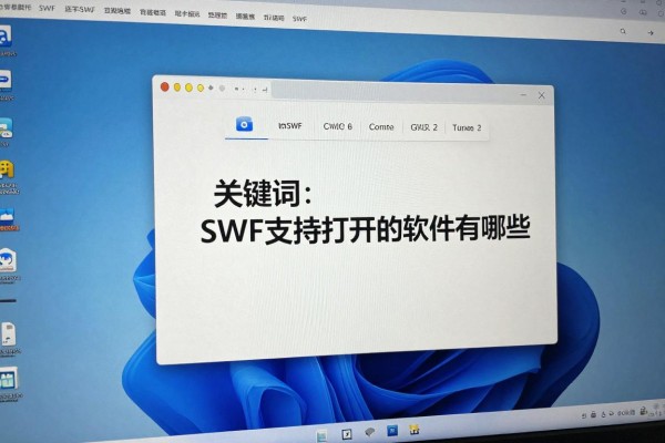 SWF文件支持打开的软件有哪些