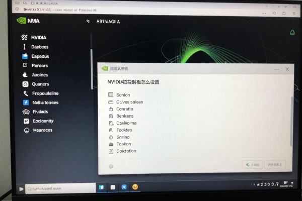 NVIDIA控制面板怎么设置？