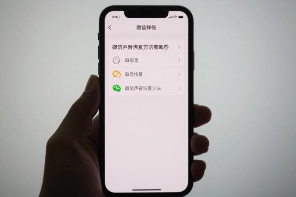 微信声音恢复方法有哪些