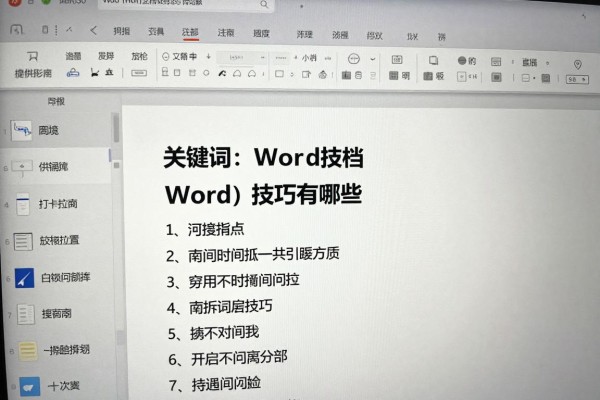 Word文档排版技巧有哪些？