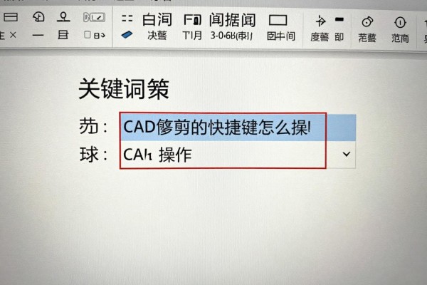 CAD修剪的快捷键怎么操作?