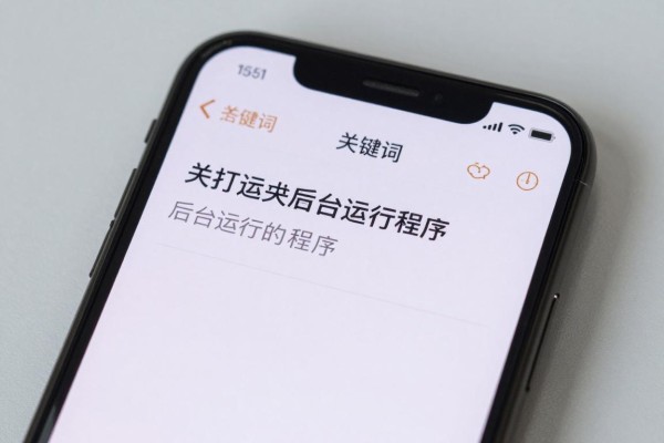 手机怎么关掉后台运行的程序