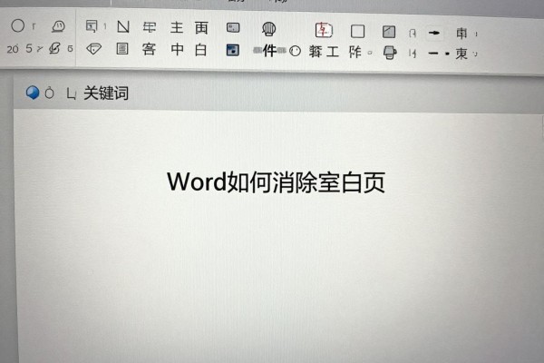 Word如何消除空白页