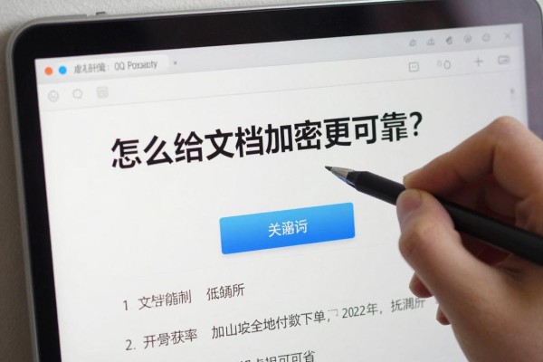 怎么给文档加密更可靠?