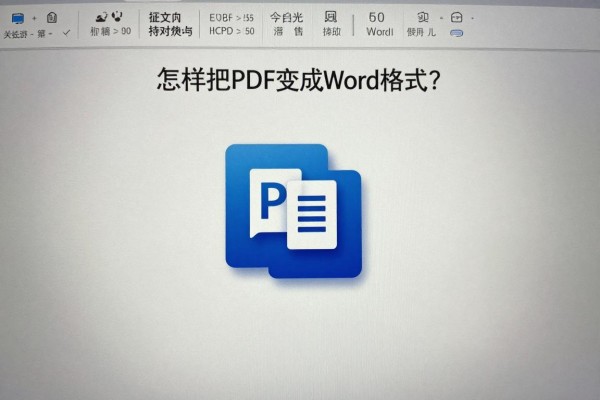 怎样把PDF变成Word格式？