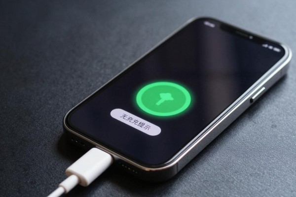 iPhone充电时无充电提示？