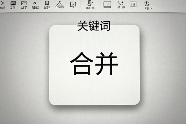 合并居中用什么快捷键