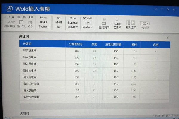 Word文档里怎么插入表格?