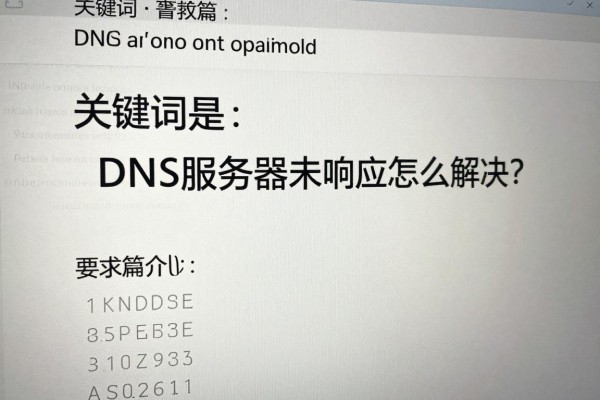 DNS服务器未响应怎么解决?