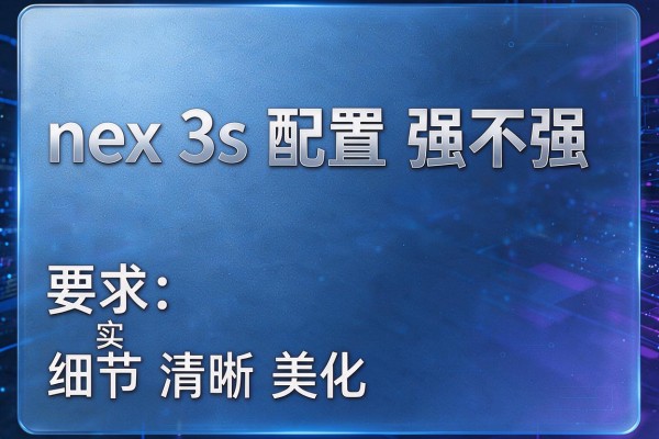 nex3s配置强不强