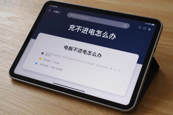 平板电脑充不进电怎么办