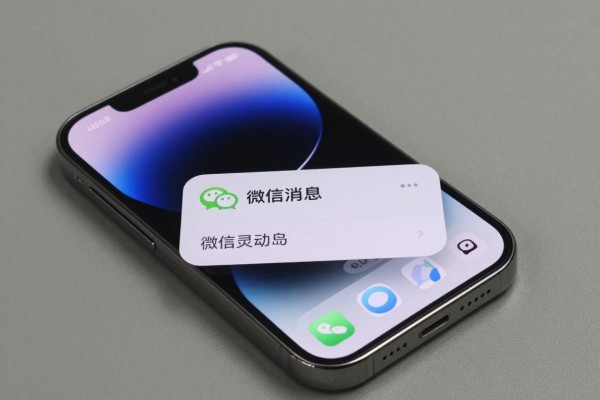 15灵动岛能显示微信消息弹窗吗