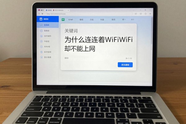 为什么笔记本连着WiFi却不能上网?