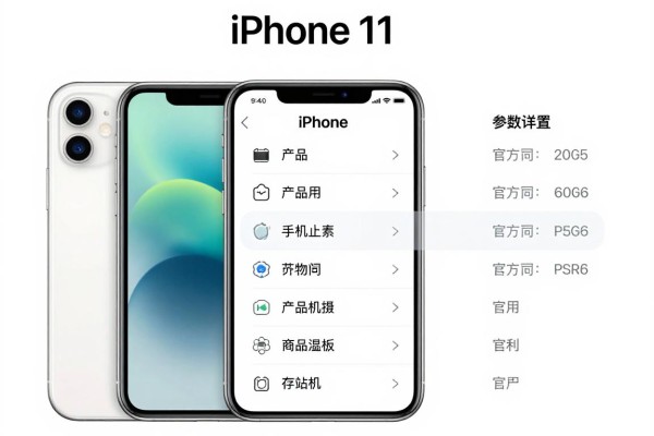 iPhone 11参数配置官方详情?
