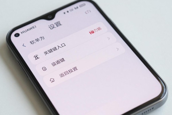 华为手机返回键设置入口在哪？