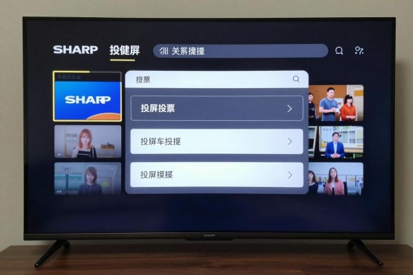 Sharp电视投屏操作步骤是什么？