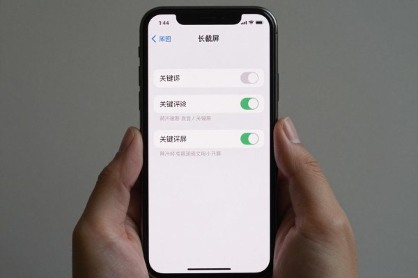iPhone长截屏操作步骤？