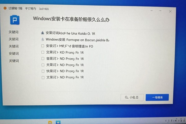 Windows安装卡在准备阶段很久怎么办