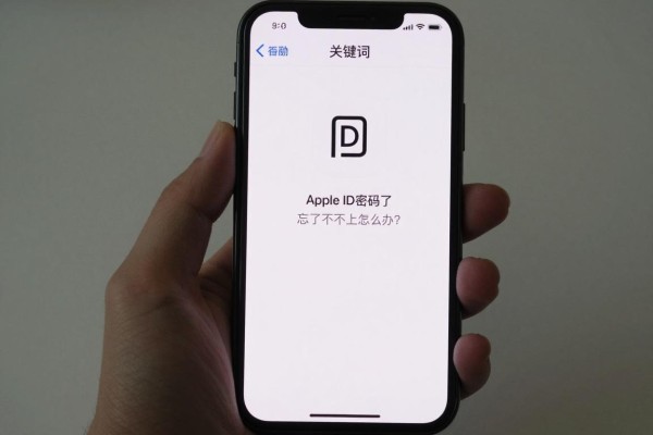 Apple ID密码忘了手机登不上怎么办?