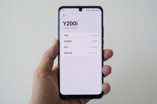 y200i手机主要配置参数是啥