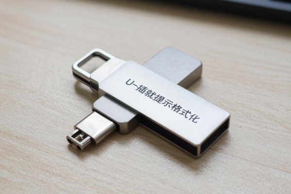 U盘一插就提示格式化,是不是坏了?