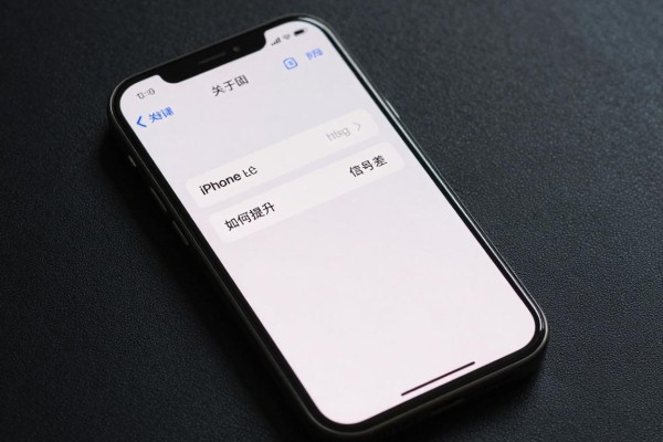 iPhone信号差如何提升?