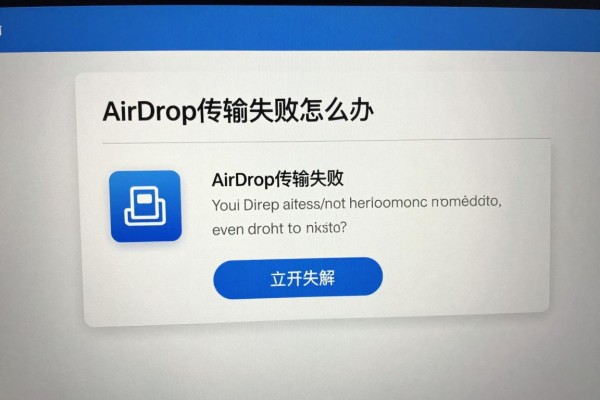 AirDrop传输失败怎么办？